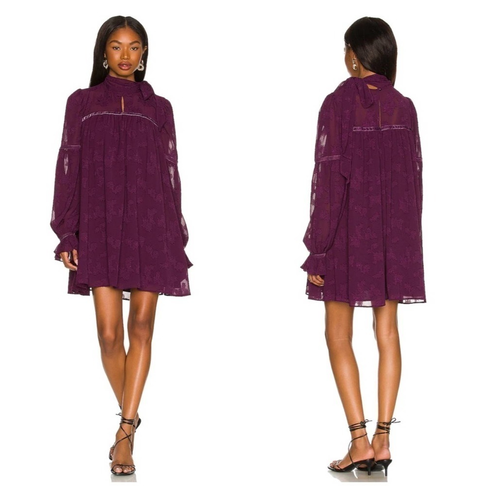 ❤️Tularosa Sienna Mini Dress in Berry Red Size S